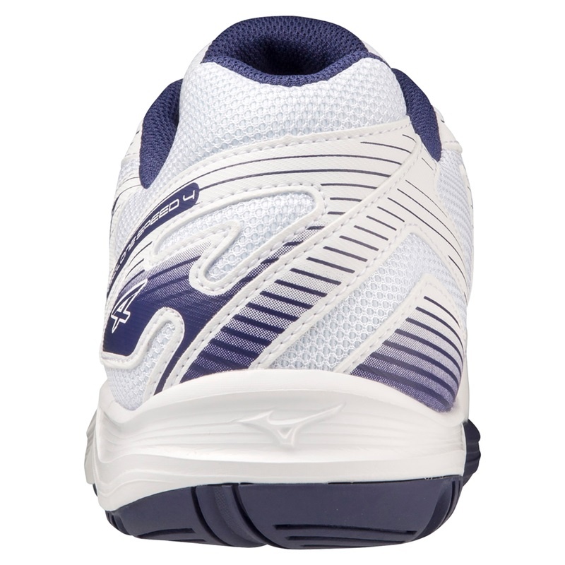 Mizuno Cyclone Speed 4 Volleyballsko Dame Hvide Guld | Danmark M8357DH