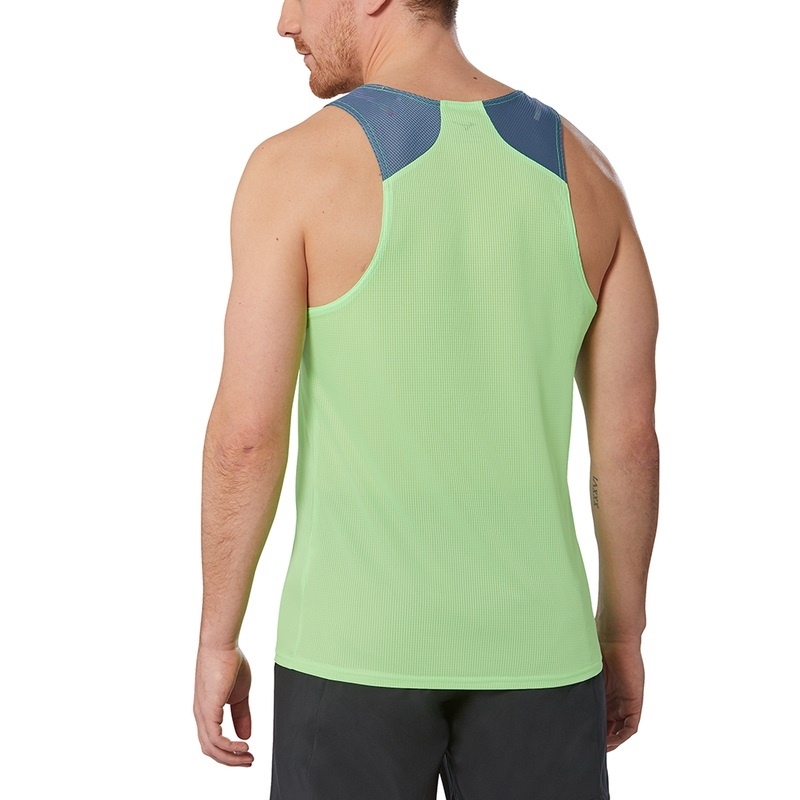 Mizuno Dryaeroflow Tank Tank Top Herre Lysegrøn | Danmark M7123BZ