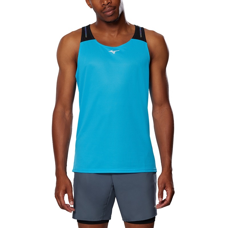 Mizuno Dryaeroflow Tank Tank Top Herre Sort | Danmark M3968GM