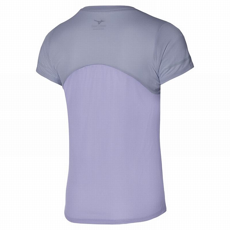 Mizuno Dryaeroflow Tee T Shirts Dame Lilla | Danmark M0839ER