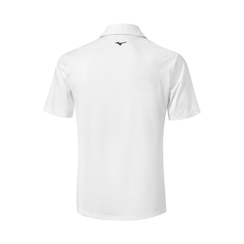 Mizuno Elite Fade Polo Herre Hvide | Danmark M7412SV