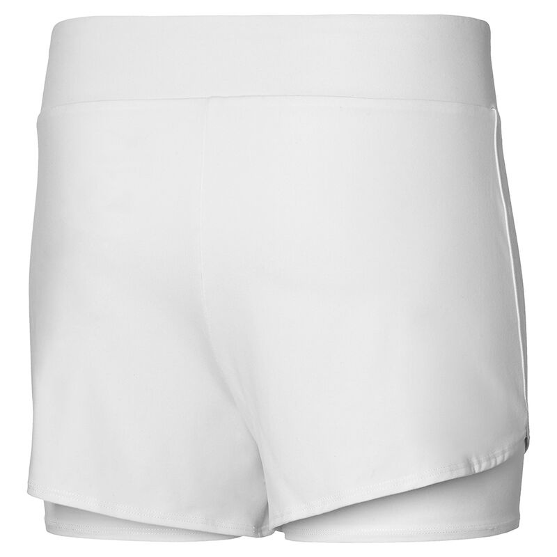 Mizuno Flex Shorts Dame Hvide | Danmark M1028GC