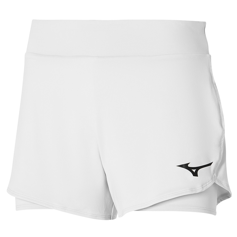 Mizuno Flex Shorts Dame Hvide | Danmark M2589PU