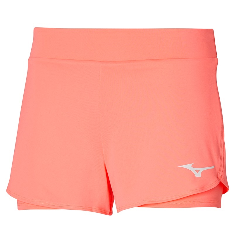 Mizuno Flex Shorts Dame Koral | Danmark M1892MD