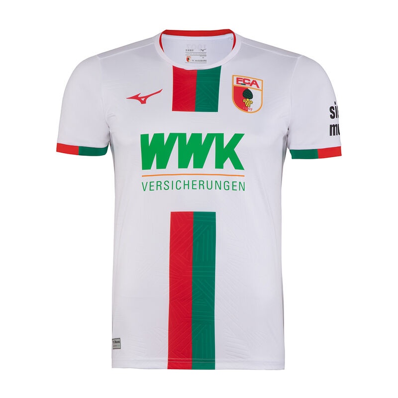 Mizuno Home Jersey Augsburg M Jersey Herre Hvide | Danmark M1483KT