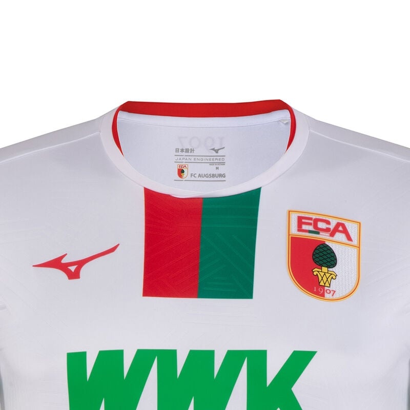 Mizuno Home Jersey Augsburg M Toppe Herre Hvide | Danmark M9753VA