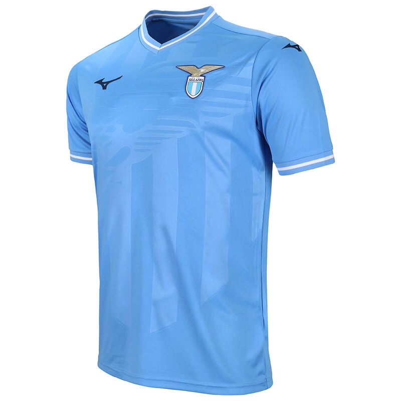 Mizuno Home SS Jersey Lazio M Jersey Herre Blå | Danmark M4213YS