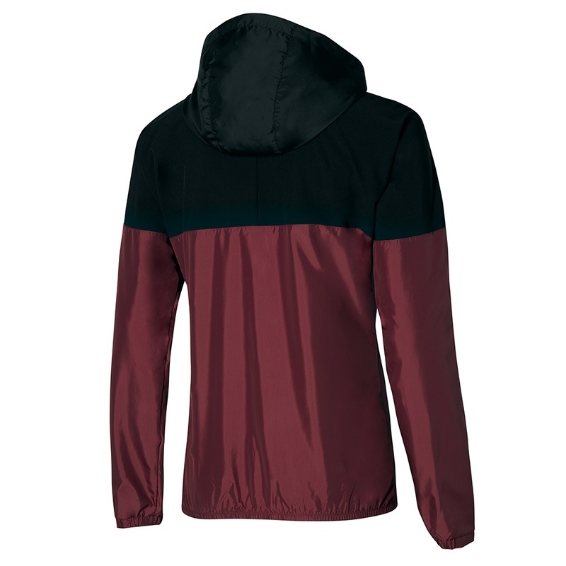 Mizuno Hoody Jakker Dame Mørkerød | Danmark M1307GY