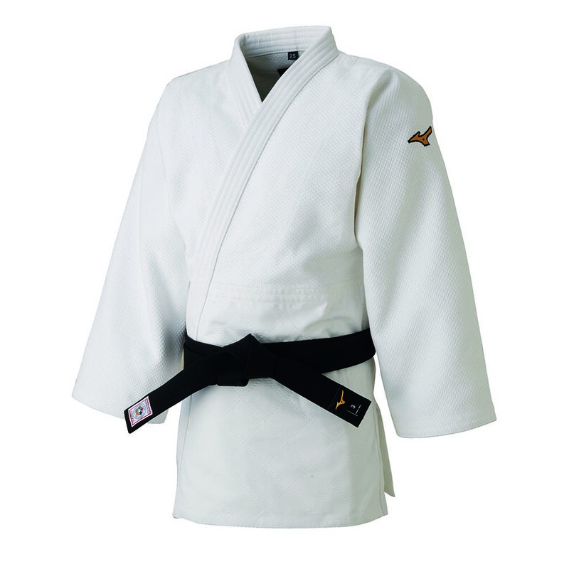 Mizuno IJF JPN Jacket Ju-jitsu Gis Herre Hvide | Danmark M1783KQ