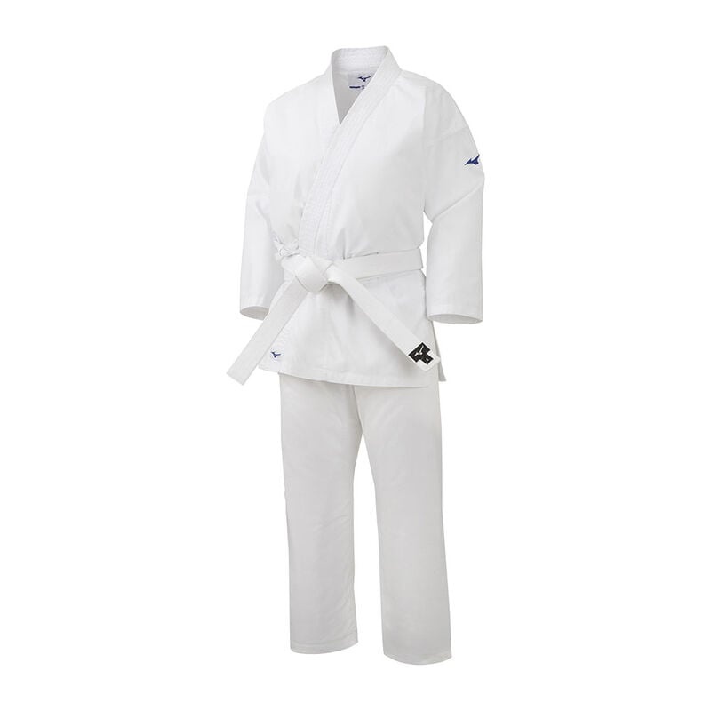 Mizuno Kiai Karategi With Belt Karategis Herre Hvide | Danmark M0925SD