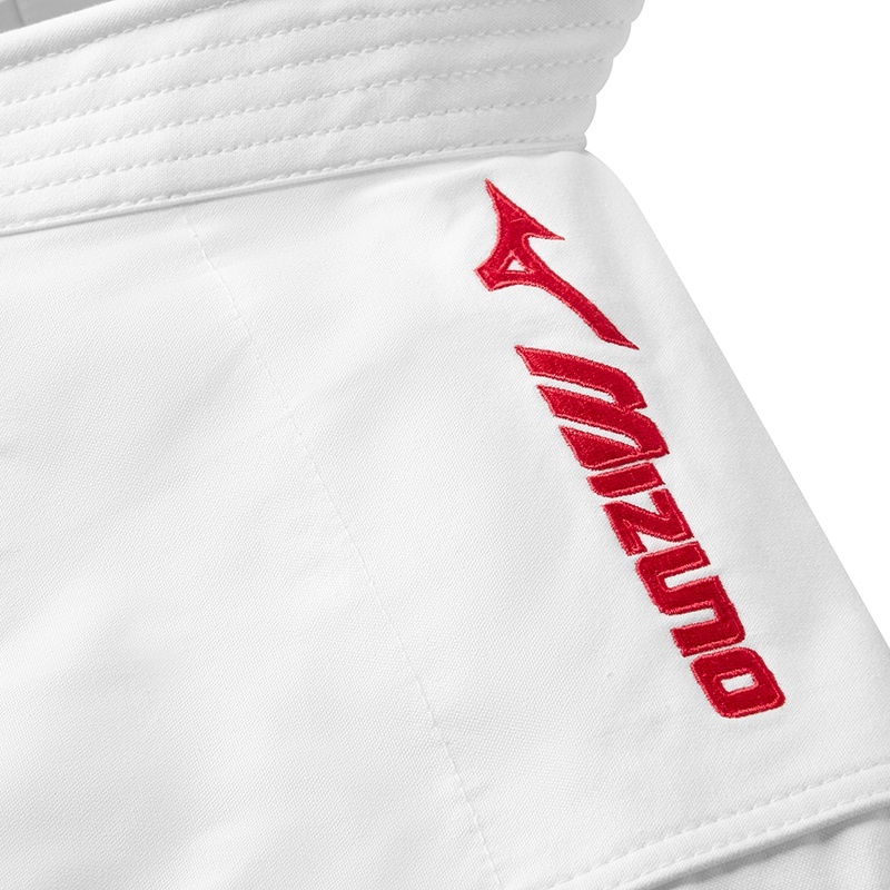 Mizuno Kime Embroidery Karategis Herre Hvide | Danmark M7401CO