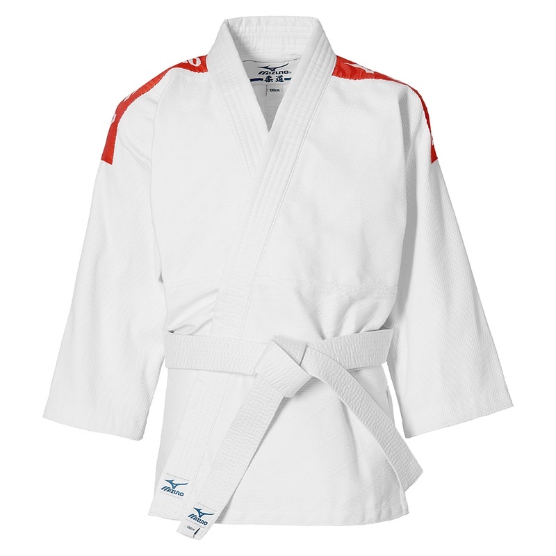 Mizuno Kodomo Plus Belt Set Ju-jitsu Gis Dame Rød | Danmark M6182FN