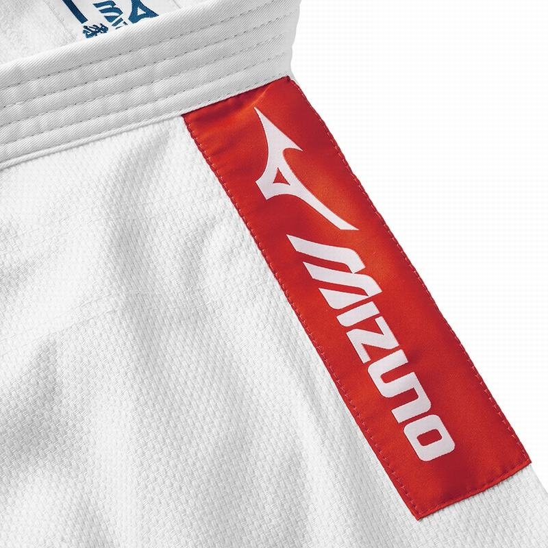 Mizuno Kodomo Plus Belt Set Ju-jitsu Gis Dame Rød | Danmark M6182FN