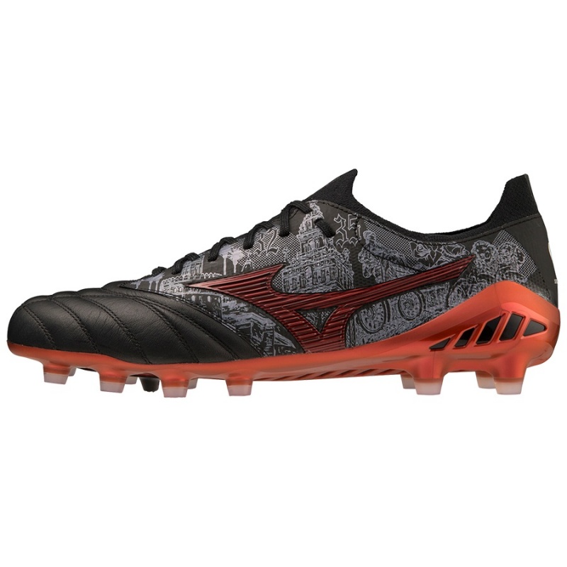 Mizuno MORELIA NEO III Beta SR4 JAPAN - Limited Edition Fodboldstøvler Herre Sort Rød | Danmark M1873YL