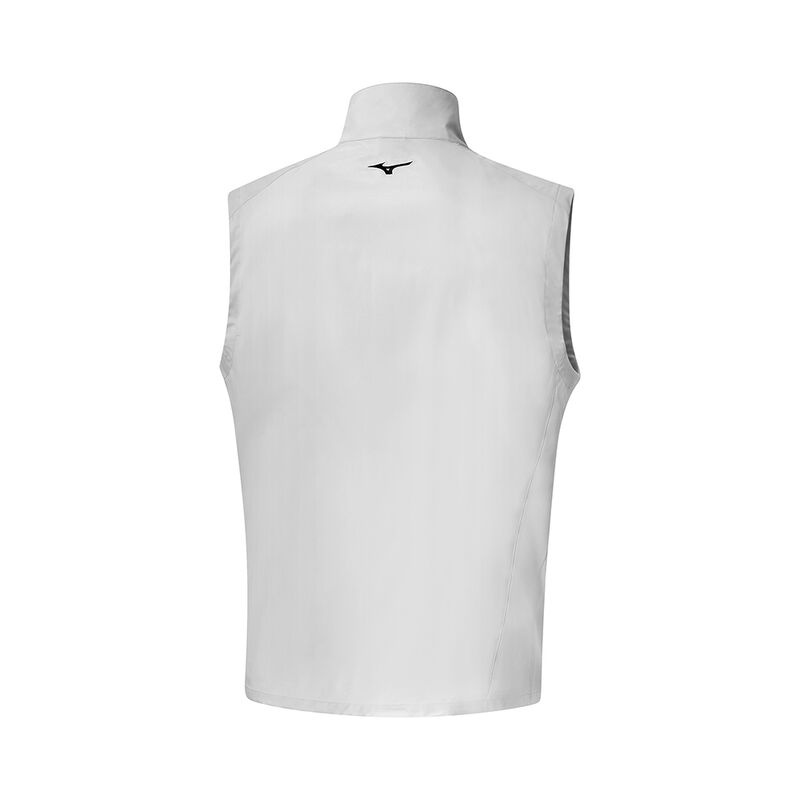 Mizuno MT Drizzle Vest Jakker Herre Hvide | Danmark M0584VF