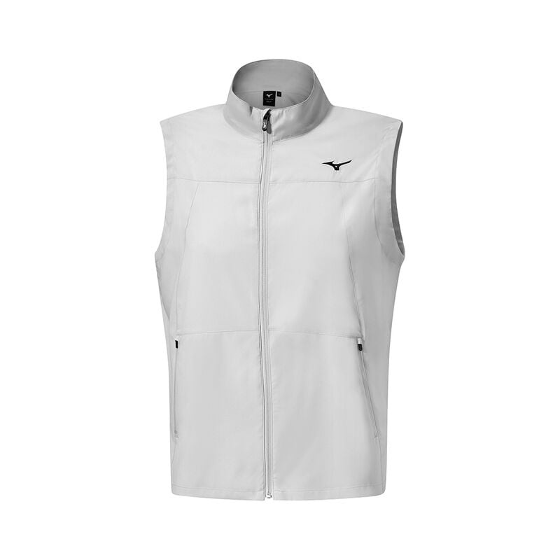 Mizuno MT Drizzle Vest Jakker Herre Hvide | Danmark M0584VF