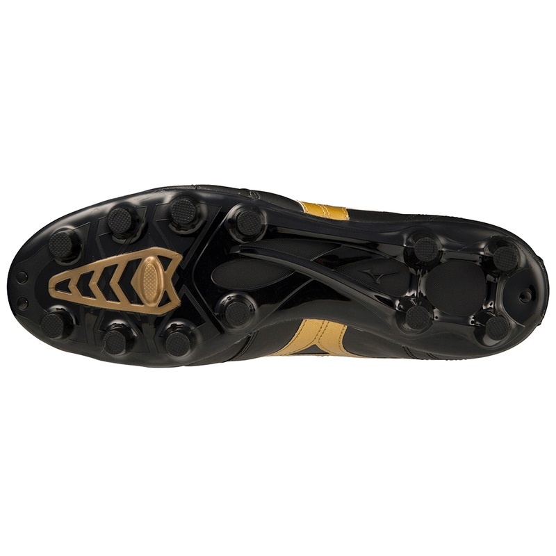 Mizuno Morelia II Pro Fodboldstøvler Dame Sort Guld | Danmark M9048DZ