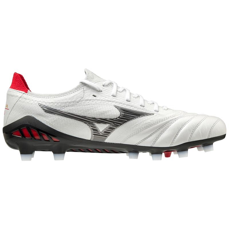 Mizuno Morelia Neo III Beta Japan Fodboldstøvler Dame Hvide Sort | Danmark M5842OC