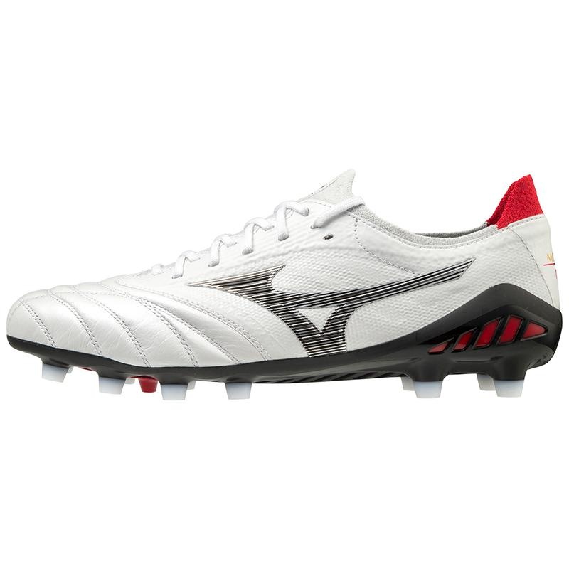 Mizuno Morelia Neo III Beta Japan Fodboldstøvler Dame Hvide Sort | Danmark M5842OC