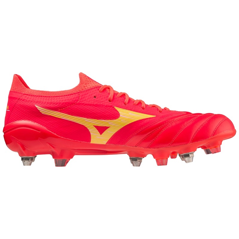 Mizuno Morelia Neo IV Beta Fodboldstøvler Dame Koral | Danmark M0946PR