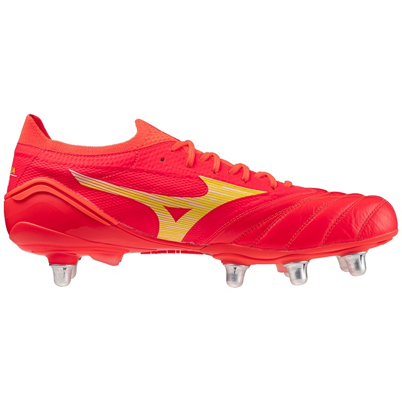 Mizuno Morelia Neo IV Beta Fodboldstøvler Dame Koral | Danmark M0417QW