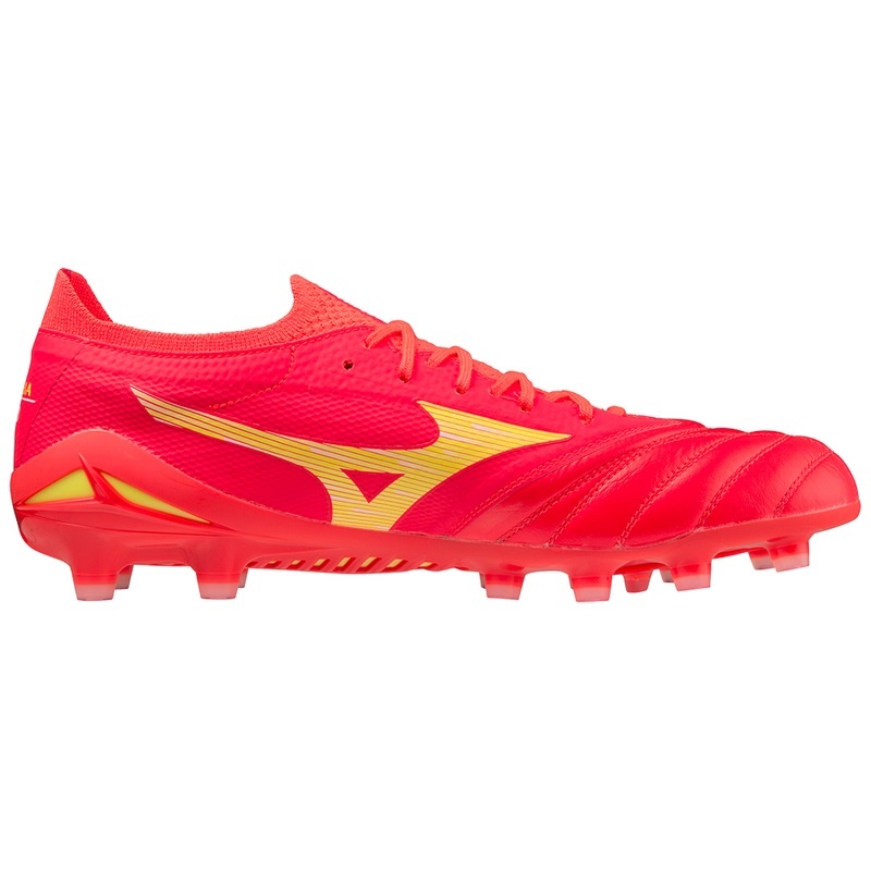 Mizuno Morelia Neo IV Beta Fodboldstøvler Dame Koral | Danmark M0954YK