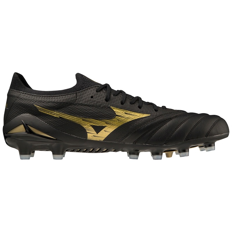 Mizuno Morelia Neo IV Beta Fodboldstøvler Dame Sort Guld Sort | Danmark M2784WE