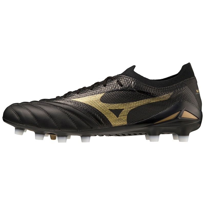 Mizuno Morelia Neo IV Beta Fodboldstøvler Dame Sort Guld Sort | Danmark M2784WE