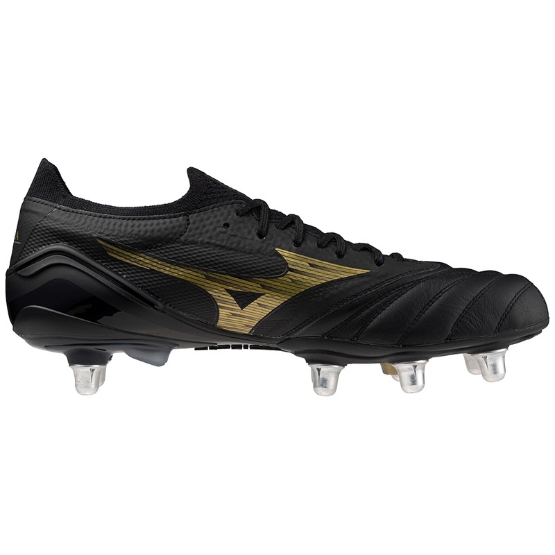 Mizuno Morelia Neo IV Beta Fodboldstøvler Dame Sort Guld Sort | Danmark M1926UX