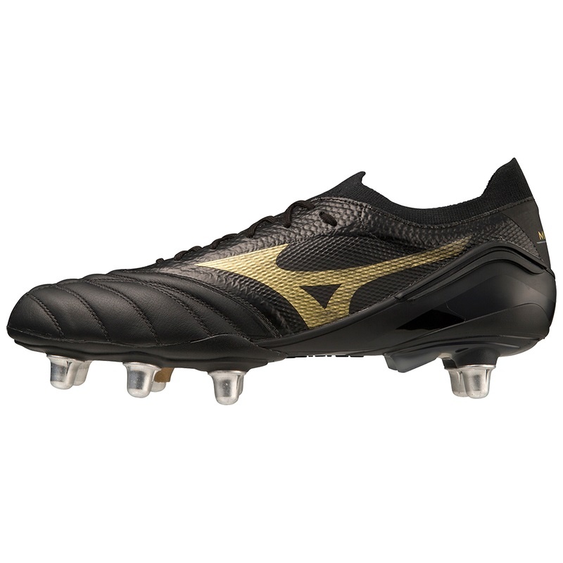 Mizuno Morelia Neo IV Beta Fodboldstøvler Dame Sort Guld Sort | Danmark M1926UX