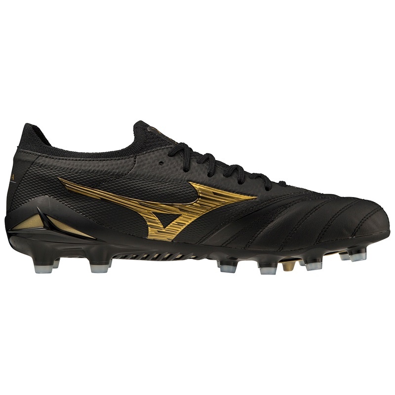 Mizuno Morelia Neo IV Beta Japan Fodboldstøvler Dame Sort Guld Sort | Danmark M3782UF