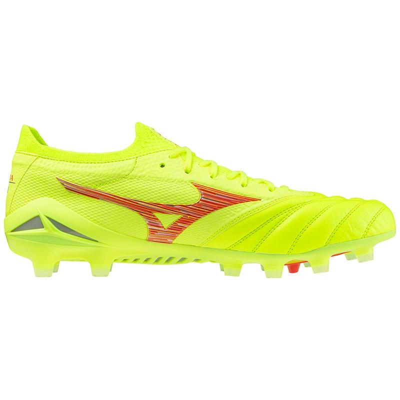 Mizuno Morelia Neo IV Beta Japan Fodboldstøvler Dame Gul Koral | Danmark M9201JW