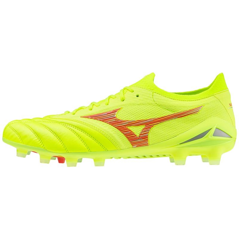 Mizuno Morelia Neo IV Beta Japan Fodboldstøvler Dame Gul Koral | Danmark M9201JW