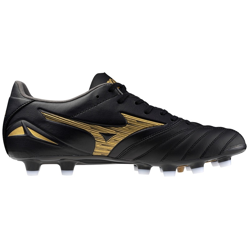 Mizuno Morelia Neo IV Pro Fodboldstøvler Dame Sort Guld Sort | Danmark M2896UN