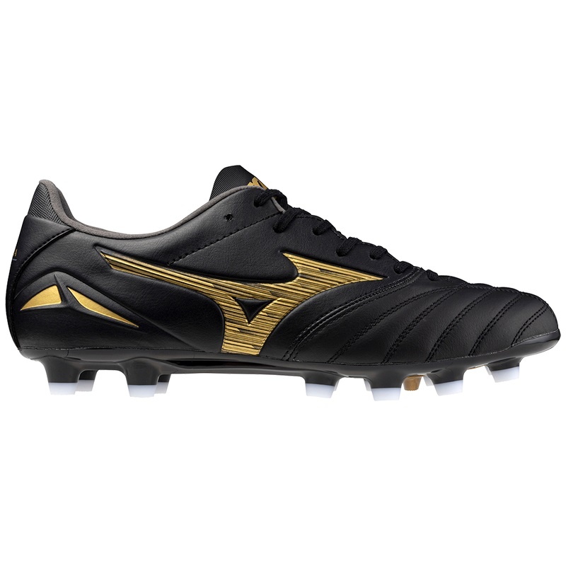 Mizuno Morelia Neo IV Pro Fodboldstøvler Dame Sort Guld Sort | Danmark M2896UN