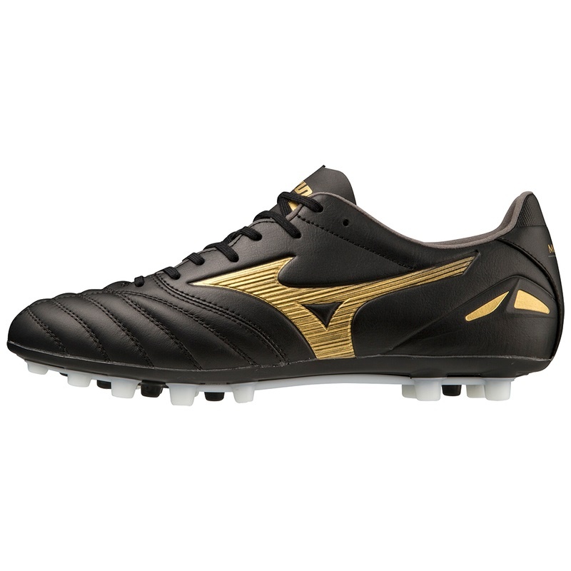 Mizuno Morelia Neo IV Pro Fodboldstøvler Dame Sort Guld Sort | Danmark M7416UV