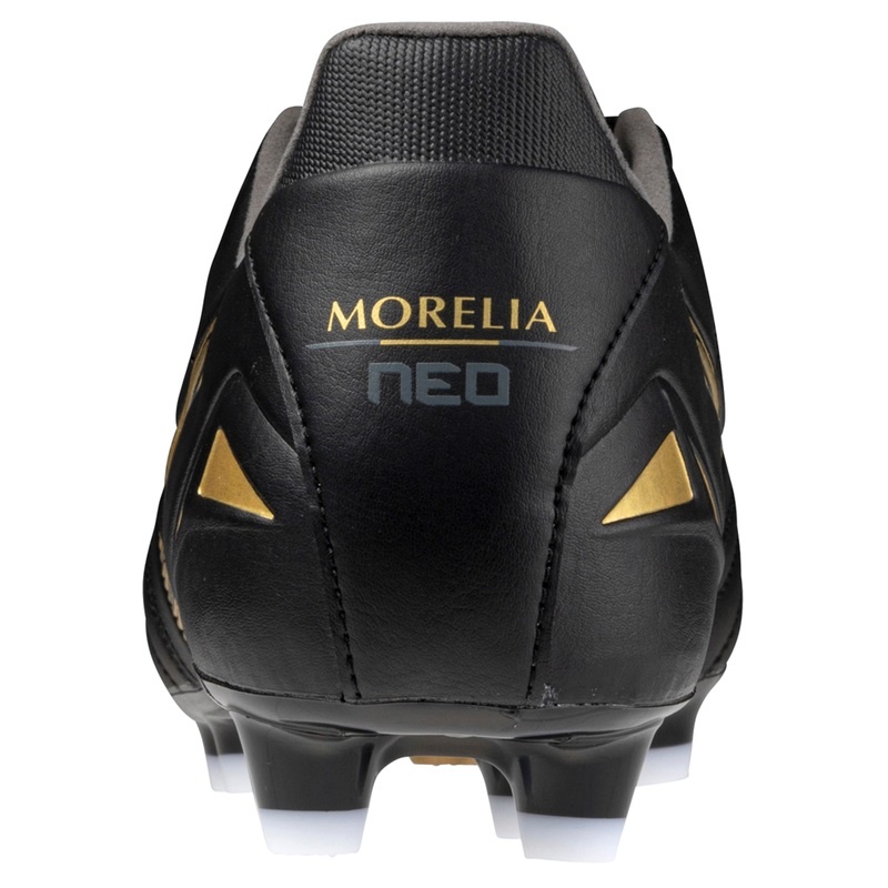 Mizuno Morelia Neo IV Pro Fodboldstøvler Herre Sort Guld Sort | Danmark M8794OY