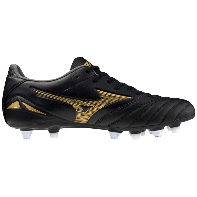 Mizuno Morelia Neo IV Pro Fodboldstøvler Herre Sort Guld Sort | Danmark M0468HP