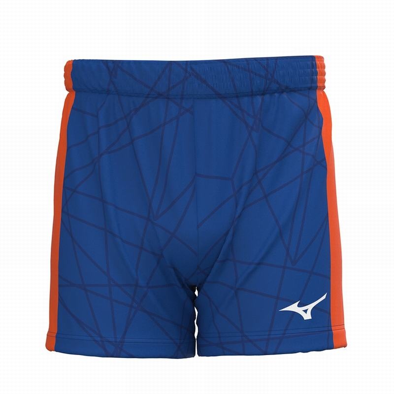 Mizuno Nevobo Match Shorts Herre Blå | Danmark M4658LU