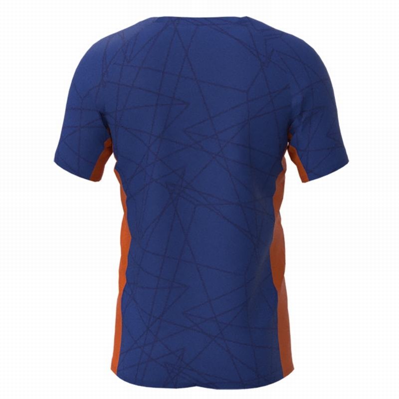 Mizuno Nevobo Volleyball Match T Shirts Herre Blå | Danmark M3627LB