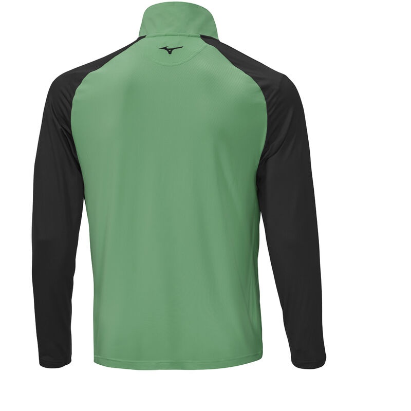 Mizuno Quick Dry Breeze 1/4 Zip Toppe Herre Mintgrønne | Danmark M4736VY