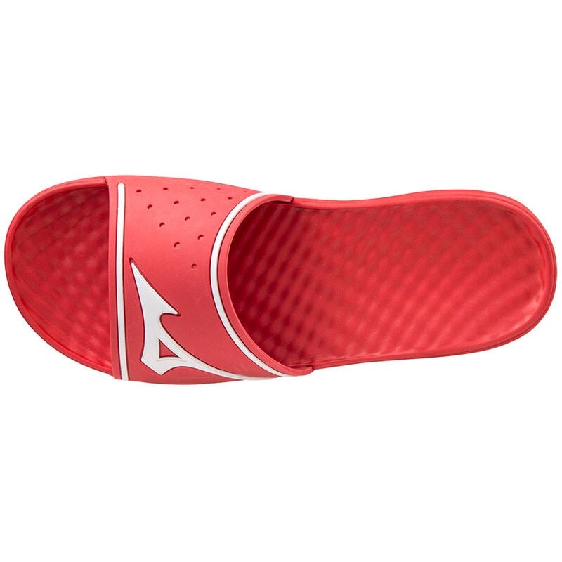 Mizuno Relax Badesandaler 2 Badelatschen Dame Rød Hvide | Danmark M9576AM