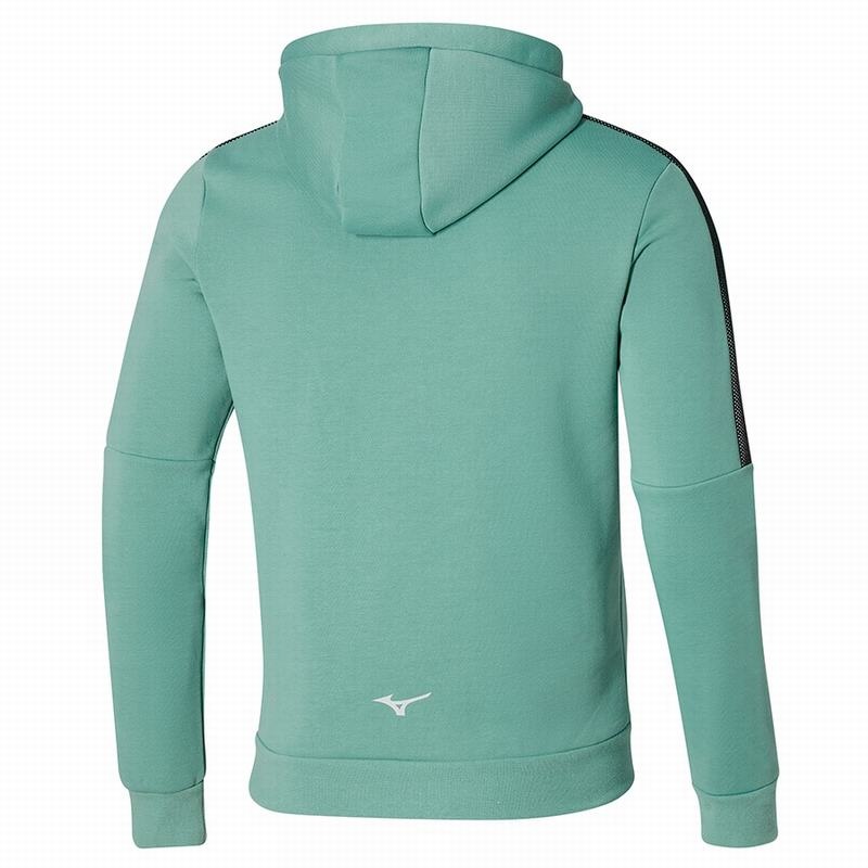 Mizuno Release Sweat Jakker Herre Blå | Danmark M9764WC