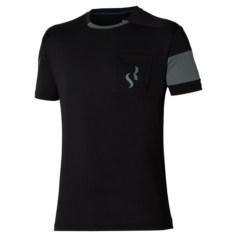 Mizuno Sergio Ramos Casual Tee T Shirts Dame Sort | Danmark M0185TV