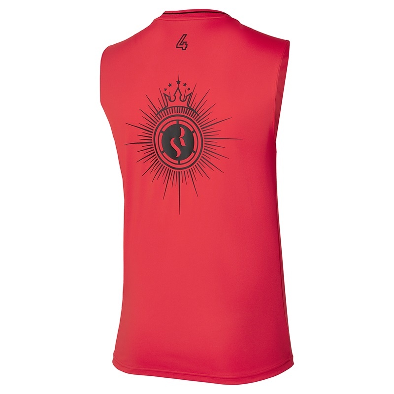 Mizuno Sergio Ramos Trænings Tank Tank Top Dame Rød | Danmark M5672YQ