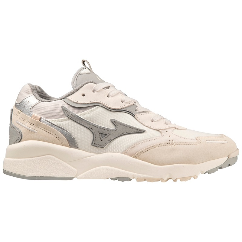 Mizuno Sky Medal Beta Sneakers Dame Hvide Grå Brune | Danmark M6942PC