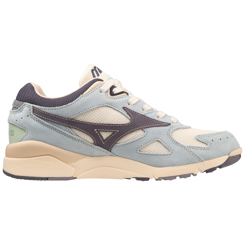 Mizuno Sky Medal S Sneakers Dame Beige Blå | Danmark M8174GP