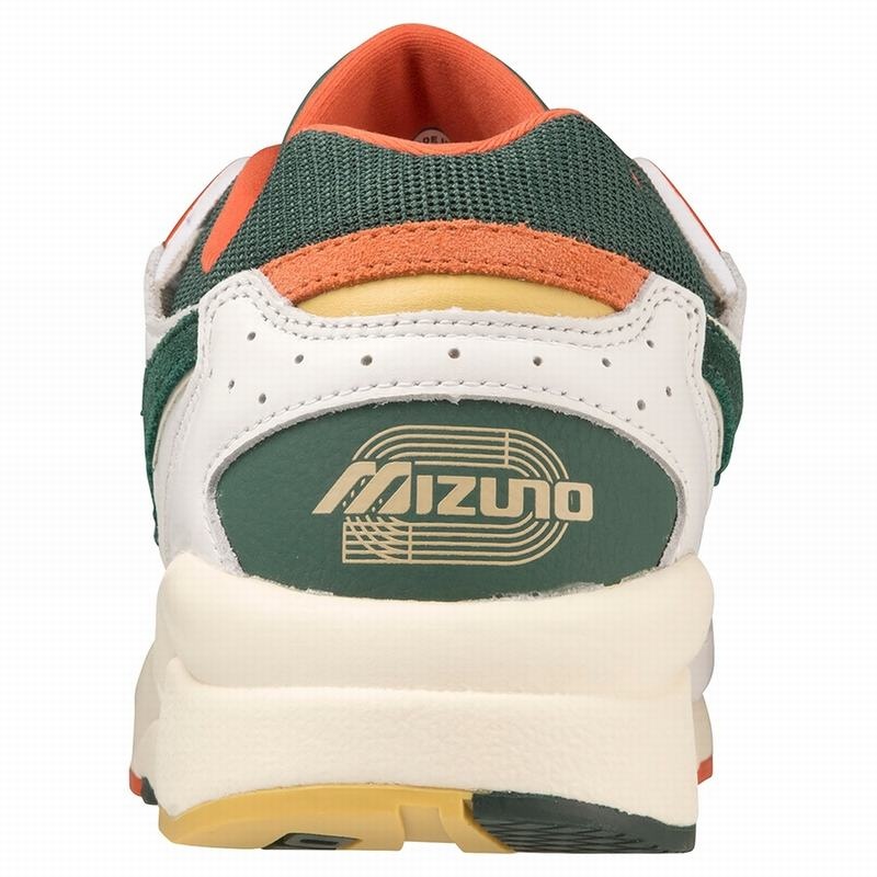 Mizuno Sky Medal Sneakers Herre Hvide Grøn Orange | Danmark M8132BE