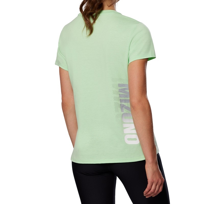 Mizuno Tee T Shirts Dame Grøn | Danmark M1540IN