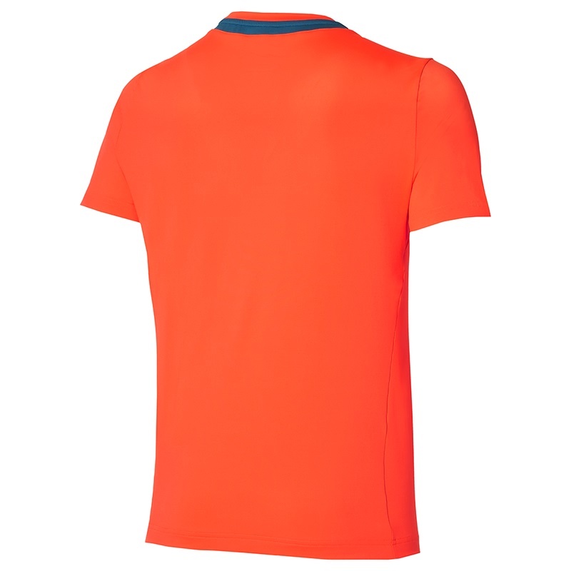 Mizuno Tee T Shirts Herre Orange | Danmark M7834ZS